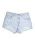 Levi's 100% Cotton Blue Denim Shorts Size 31 waist - photo 1