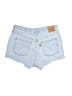 Levi's 100% Cotton Blue Denim Shorts Size 31 waist - photo 2