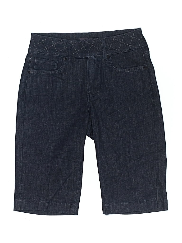 Pre-owned Nydj Denim Shorts In Blue