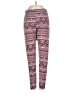 rue21 Print Burgundy Leggings Size S - photo 1