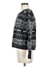 Haute Hippie 100% Merino Print Gray Wool Sweater Size Med - Lg - photo 5