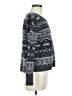 Haute Hippie 100% Merino Print Gray Wool Sweater Size Med - Lg - photo 4