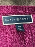Karen Scott 100% Cotton Purple Pullover Sweater Size M (petite) - photo 7