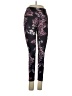 Apana Floral Purple Leggings Size S - photo 1