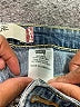 Levi's Hearts Blue Jeans Size 5 - photo 8
