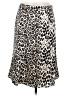 Sugar Lips 100% Polyester Animal Print Brown Casual Skirt Size M - photo 1