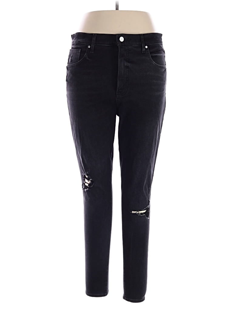 Pre-owned Express Jeans In Black