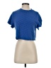 Moa Moa Blue Short Sleeve Top Size XS - photo 1