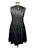 Haani Polka Dots Black Cocktail Dress Size XL (petite) - photo 2