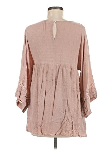 By Together 3/4 Sleeve Blouse (view 2)