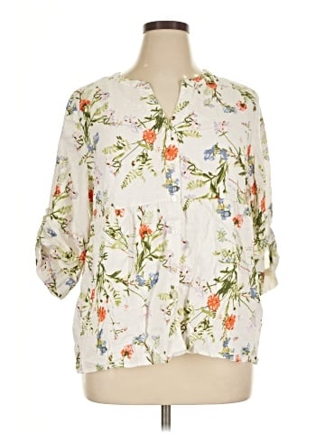 Jones New York 3/4 Sleeve Blouse (view 1)