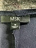 MSK Solid Black Cocktail Dress Size 18 - photo 7