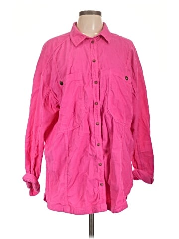 Pilcro Long Sleeve Button-Down Shirt (view 1)