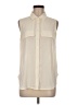 Worthington 100% Polyester Ivory Sleeveless Blouse Size M - photo 1