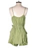 One Clothing 100% Rayon Solid Green Romper Size M - photo 2