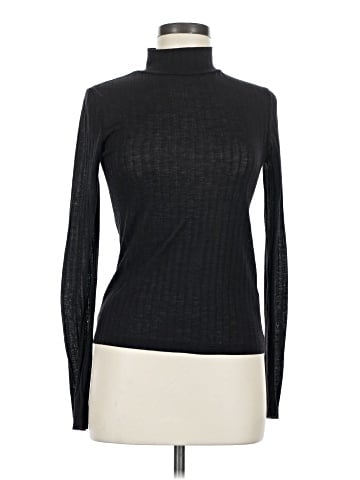 Topshop Long Sleeve Turtleneck (view 1)