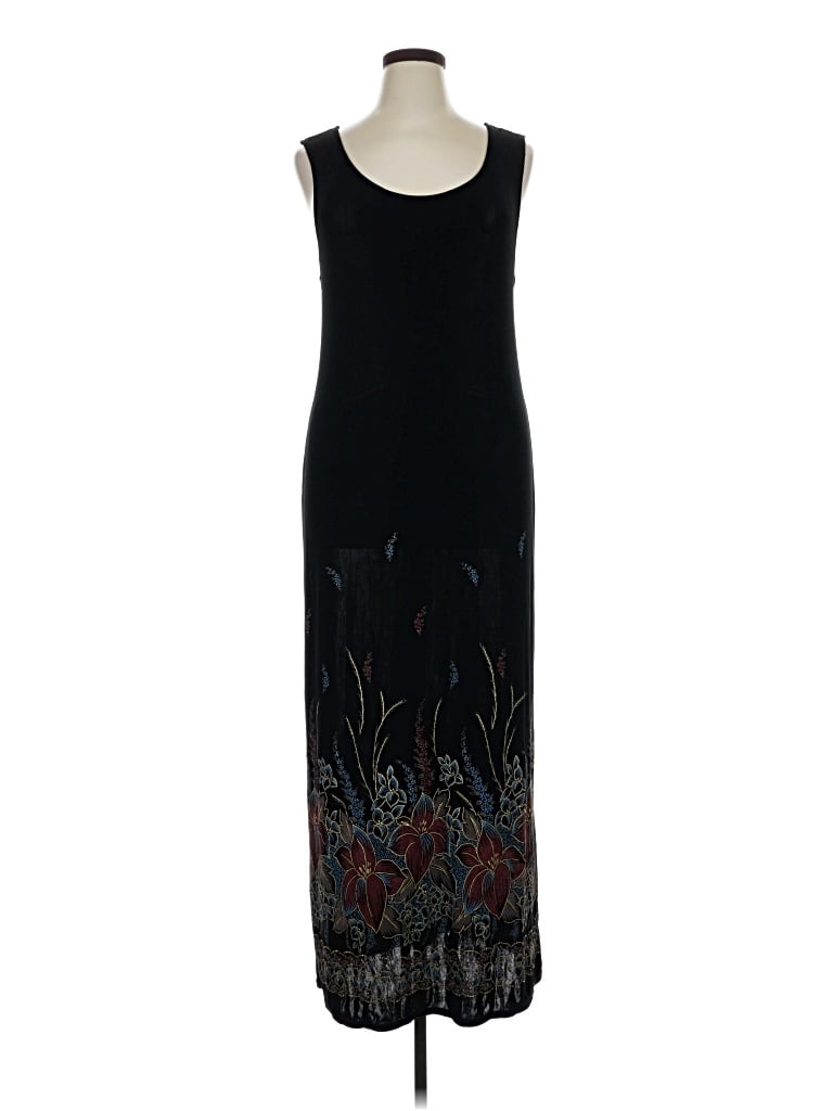 Pre-owned Carole Little Cocktail Dress In Black