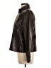 Linda Allard Ellen Tracy 100% Leather Brown Jacket Size 8 - photo 5