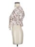 Aster Ivory Short Sleeve Blouse Size S - photo 5