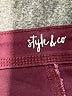 Style&Co Burgundy Jeans Size 16 - photo 4