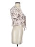 Aster Ivory Short Sleeve Blouse Size S - photo 4