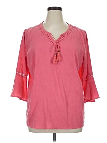 D&Co. 3/4 Sleeve Blouse (view 1)