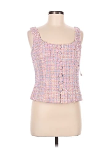 Aqua Sleeveless Top (view 1)