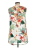 Kohl's Ivory Sleeveless T-Shirt Size L - photo 2