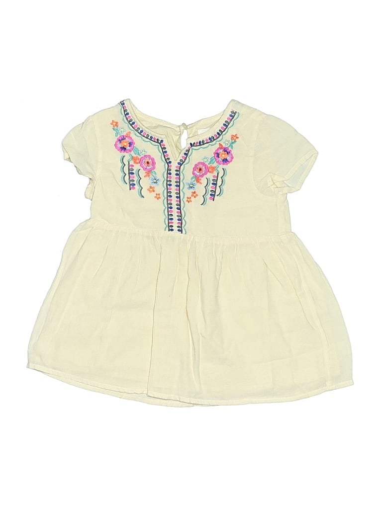 Pre-owned Baby Gap Kids' Dress In Ivory