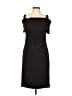 Marina Solid Black Cocktail Dress Size 12 - photo 1