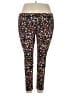 No Boundaries Floral Black Leggings Size 3X - photo 1