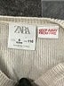 Zara Ivory Sweatshirt Size 6 - photo 3