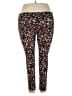 No Boundaries Floral Black Leggings Size 3X - photo 2