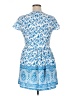 Sucrefas Paisley Blue Casual Dress Size XL - photo 2