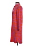 Lesley Evers Graphic Orange Casual Dress Size XS - photo 5