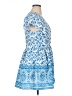 Sucrefas Paisley Blue Casual Dress Size XL - photo 4