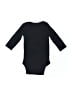 Gerber 100% Cotton Black Long Sleeve Onesie Size 0-3 mo - photo 2