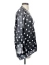 MICHAEL Michael Kors 100% Cotton Polka Dots Gray Pullover Sweater Size S - photo 4