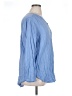 Old Navy Blue Long Sleeve Blouse Size XL - photo 4
