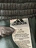 Adidas 100% Polyester Black Track Pants Size 14 - 16 - photo 3