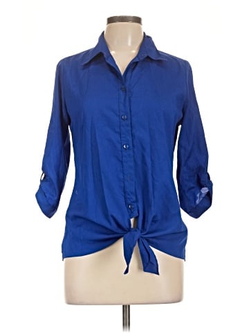 I.N. San Francisco 3/4 Sleeve Blouse (view 1)