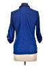 I.N. San Francisco 100% Polyester Blue 3/4 Sleeve Blouse Size L - photo 2
