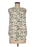 Monday Fun 100% Polyester Ivory Sleeveless Blouse Size M - photo 1
