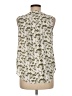 Monday Fun 100% Polyester Ivory Sleeveless Blouse Size M - photo 2