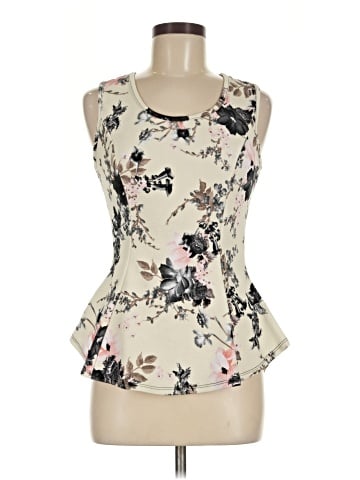 Fashion Magazine Sleeveless Blouse (view 1)