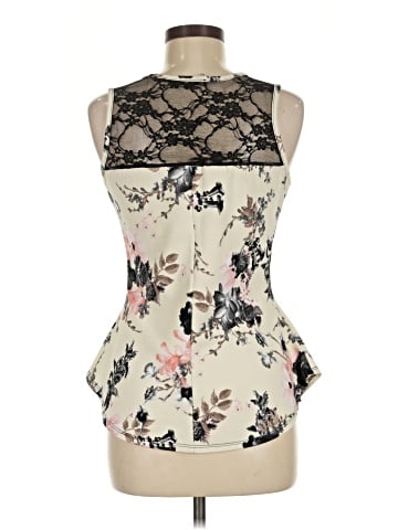 Fashion Magazine Sleeveless Blouse (view 2)