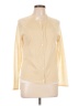 Anne Klein Yellow Wool Cardigan Size L - photo 1