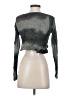 Staples Metallic Green Gray Cardigan Size XS - photo 2