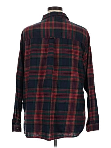 American Eagle Outfitters Long Sleeve Button-Down Shirt (view 2)