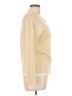 Anne Klein Yellow Wool Cardigan Size L - photo 4
